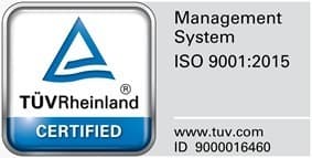 TÜV Rheinland ISO 9001:2015